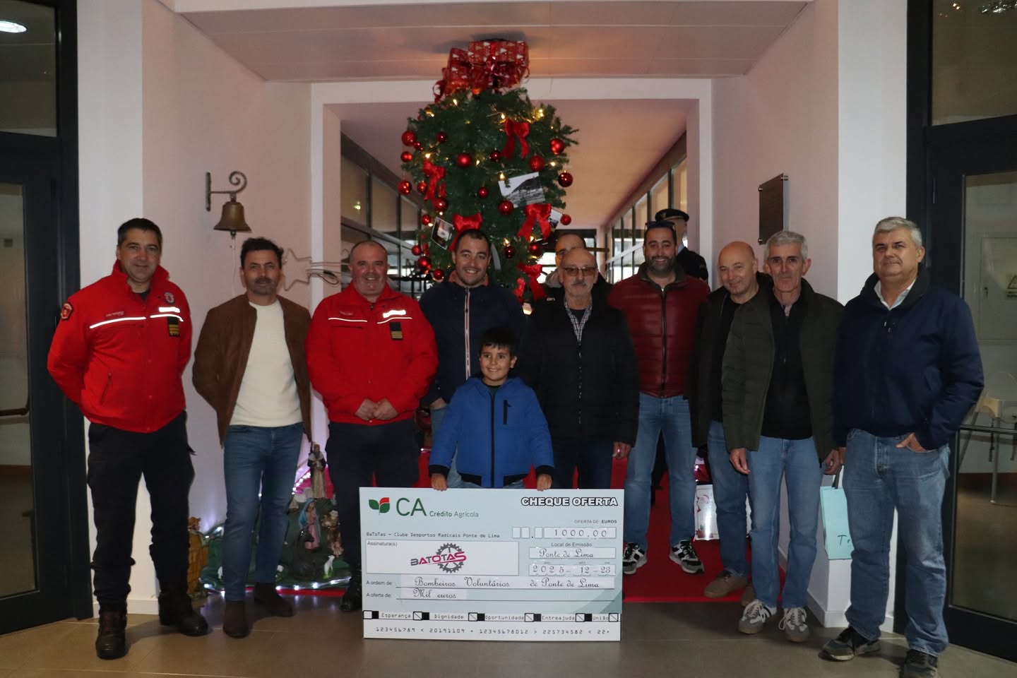 Batotas apoiam Bombeiros de Ponte de Lima e Escuteiros da Correlhã